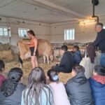 Visite de la ferme de la Hulotte