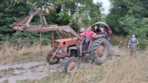 Visite de la ferme de la Hulotte